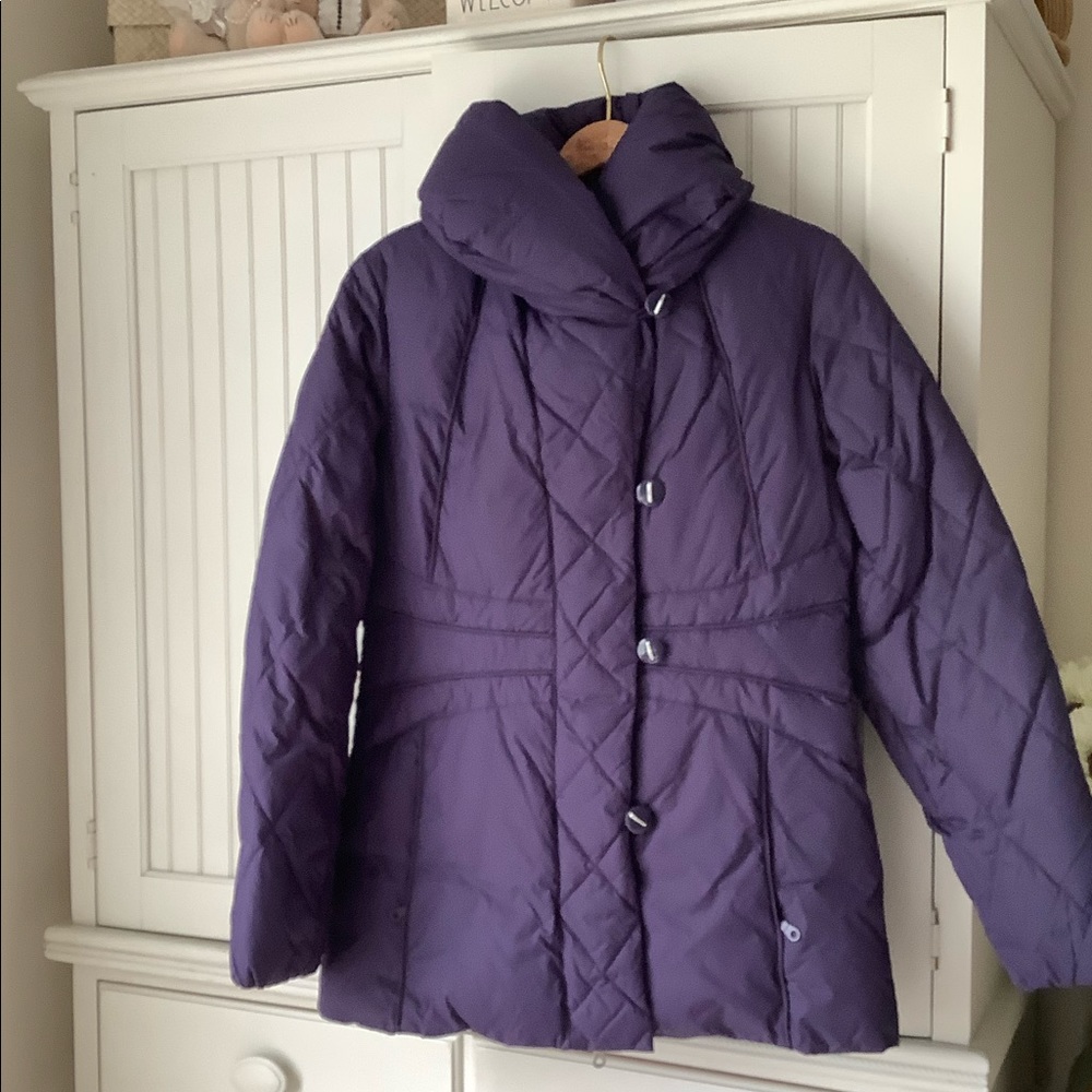 Awesome Purple Down Winter Jacket - image 1